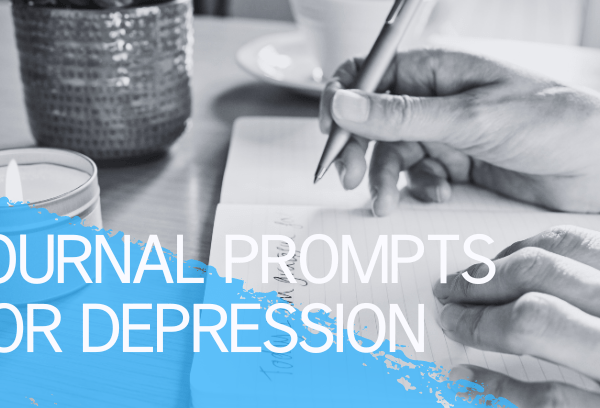 journal prompts for depression, daily journal prompts for depression, depression journal entries