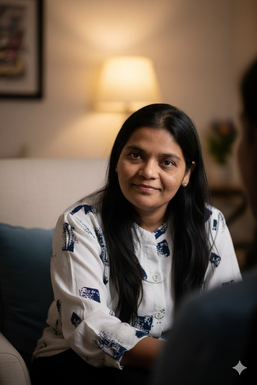 Dr. Mehar Nithyan — Clinical Psychotherapist and Founder of Calmscious Mindcare Salem